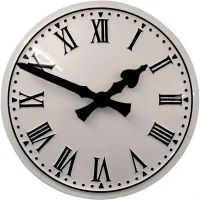 Sale Outdoor Clock Service white dial