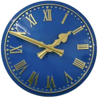 Sale Outdoor Clock Service blue dial