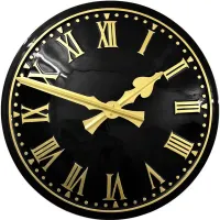 Sale Outdoor Clock Service dark dial